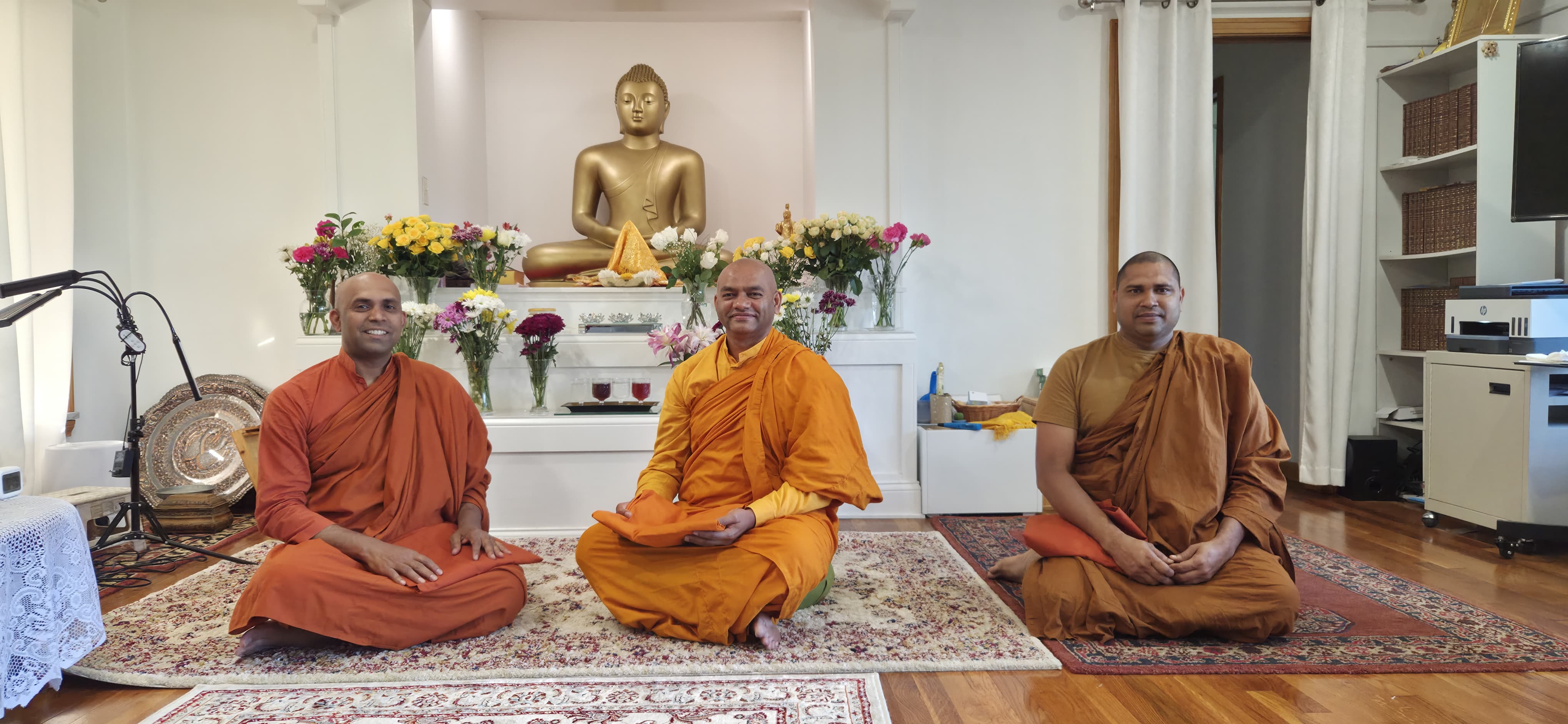 Bhante Pemaratana, Bhante Buddhadaththa, Bhante Lakkana